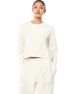 Greta Crewneck- Gardenia
