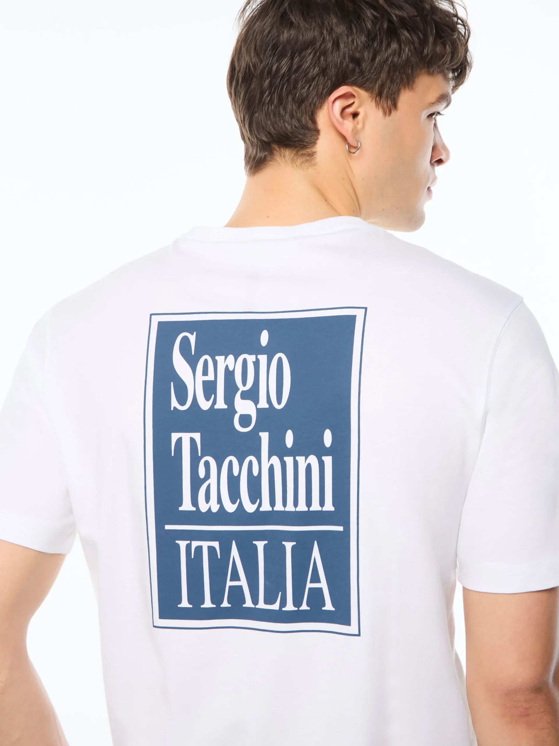 Italia T-Shirt-Brilliant White