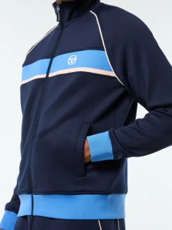 Lago Track Jacket- Maritime Blue