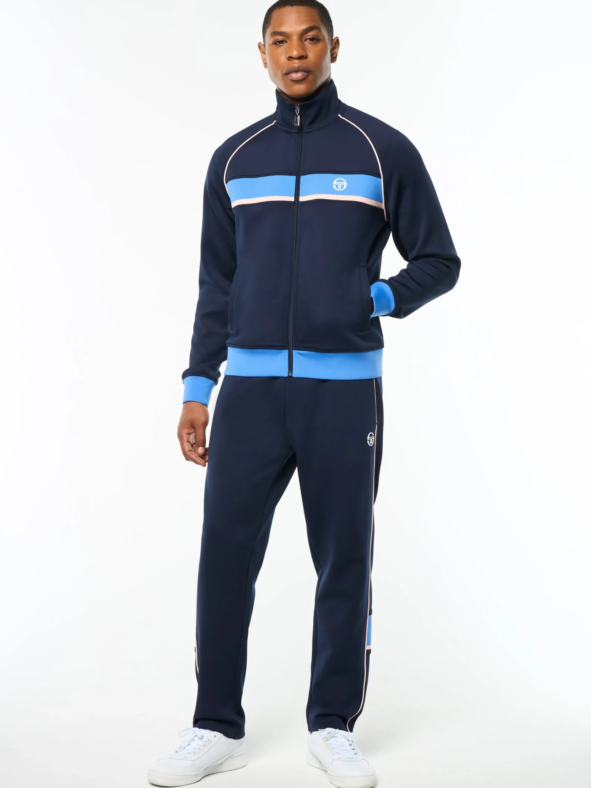 Lago Track Jacket- Maritime Blue