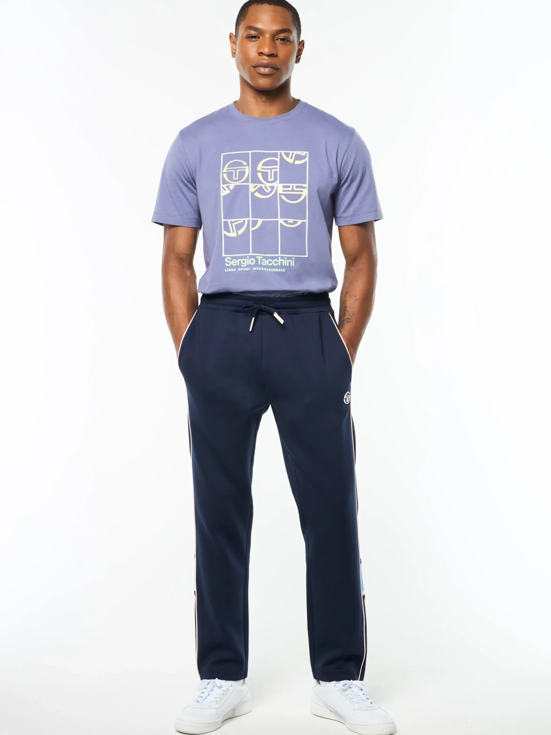 Lago Track Pant- Maritime Blue