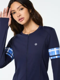 Lara Contour Jacket- Maritime Blue