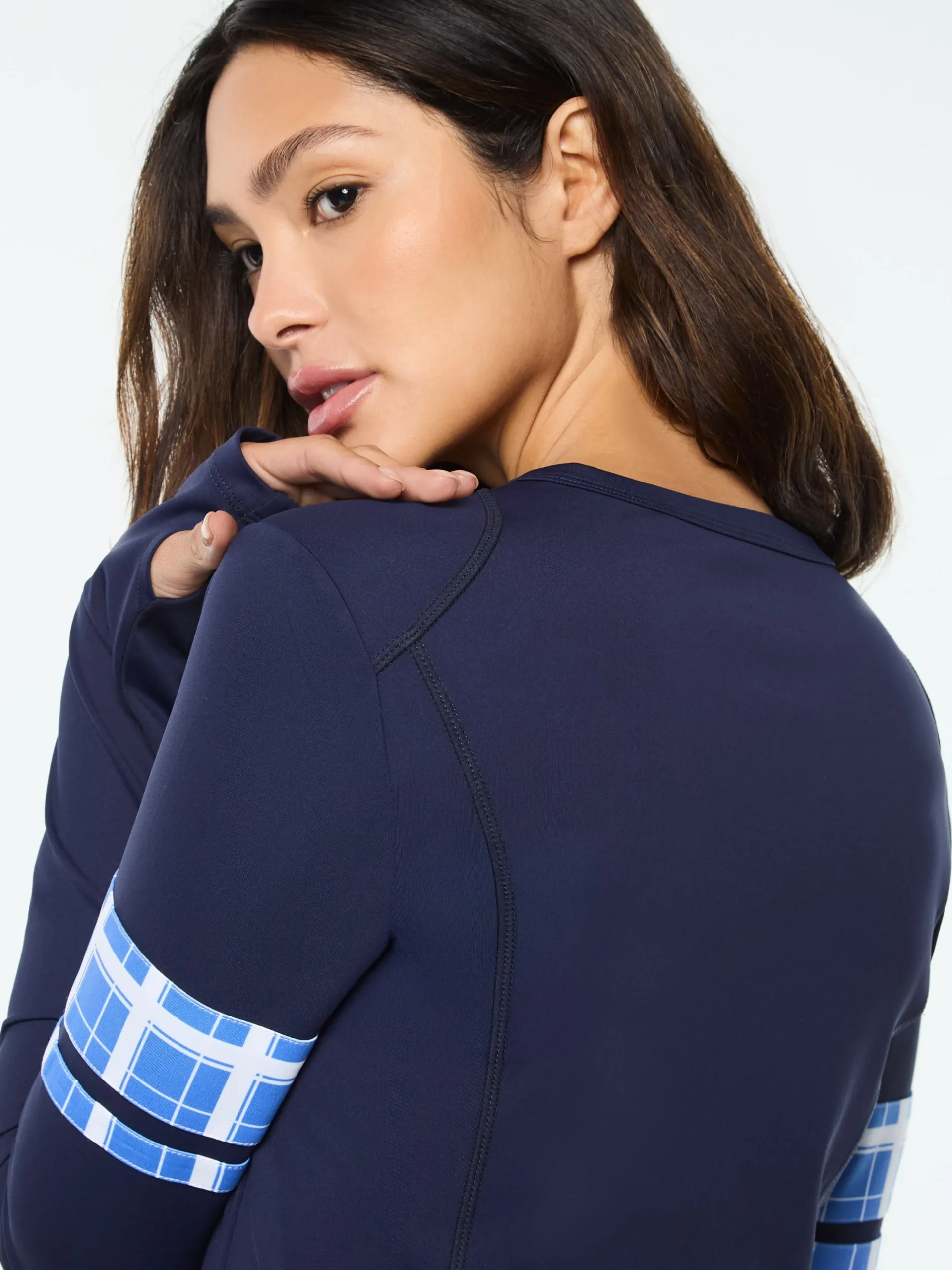 Lara Contour Jacket- Maritime Blue