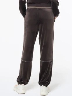 Leta Velour Pant- Mulch