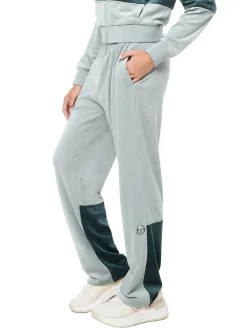 Lina Velour Track Pant- Green Gables