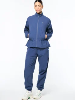 Luna Track Jacket- Blue Indigo