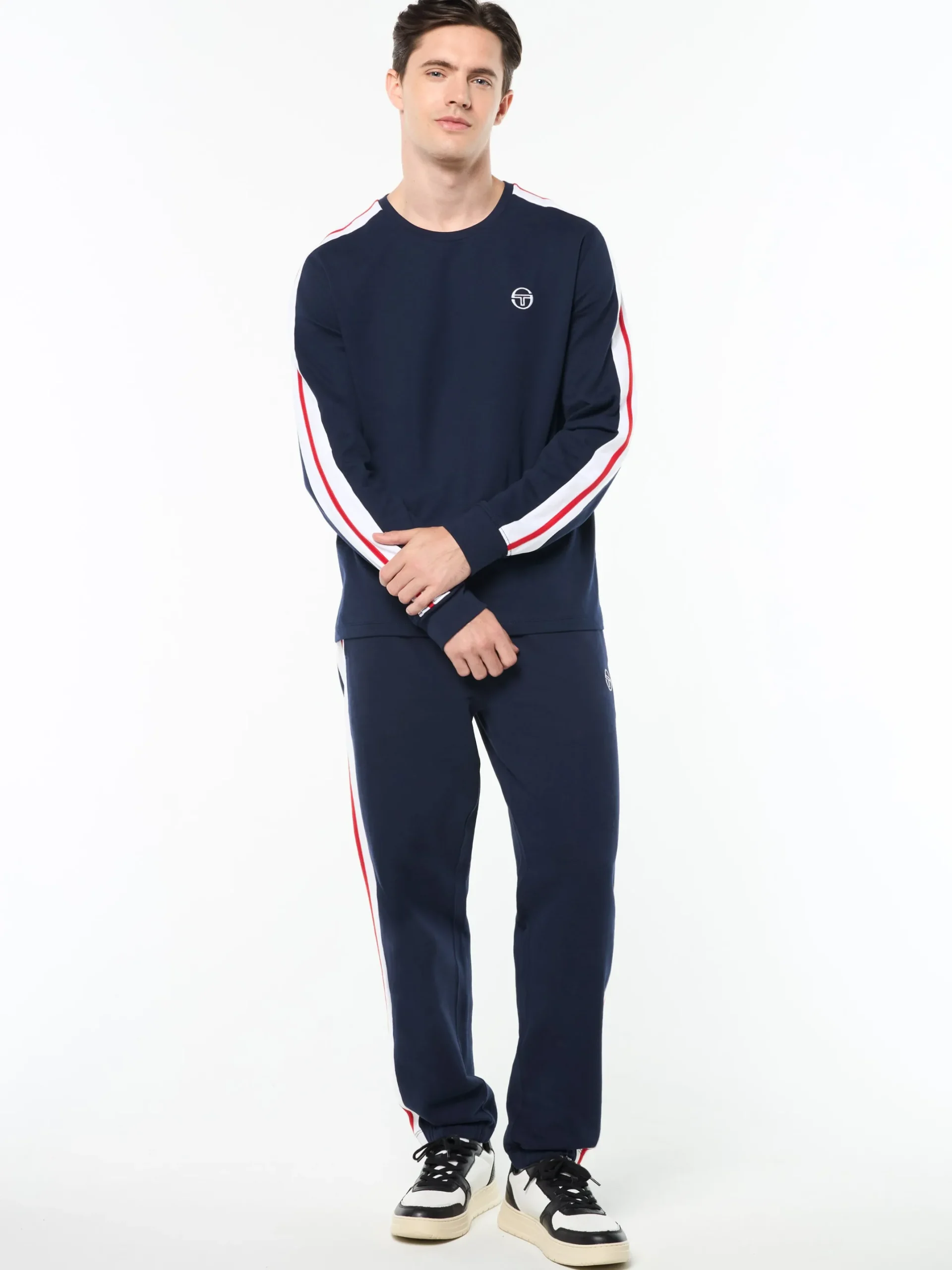 Macchina Long Sleeve T-Shirt- Maritime Blue