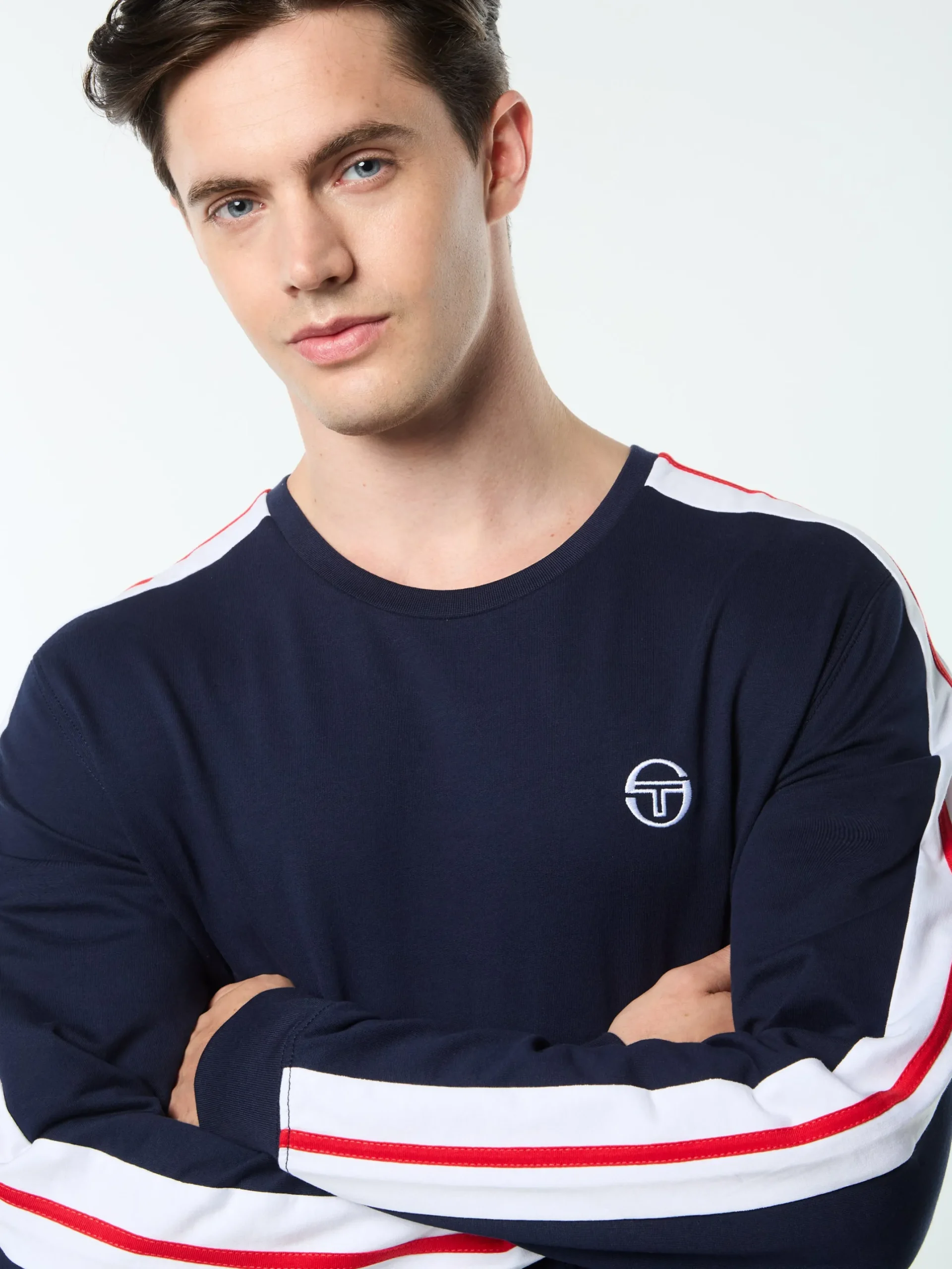 Macchina Long Sleeve T-Shirt- Maritime Blue