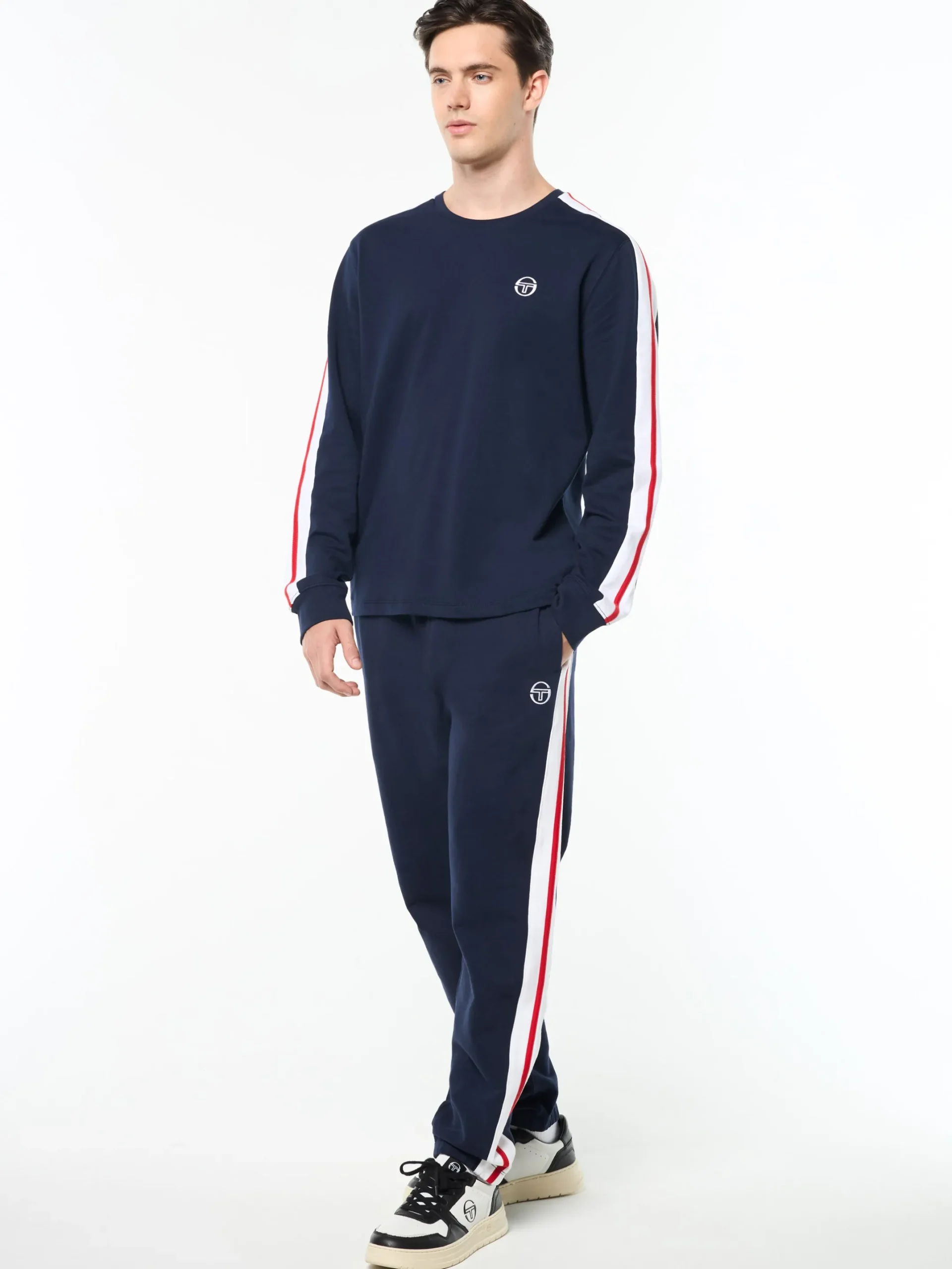 Macchina Long Sleeve T-Shirt- Maritime Blue
