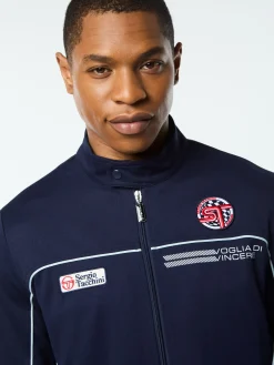 Macchina Track Jacket- Maritime Blue