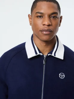 Marco Varsity Jacket- Maritime Blue