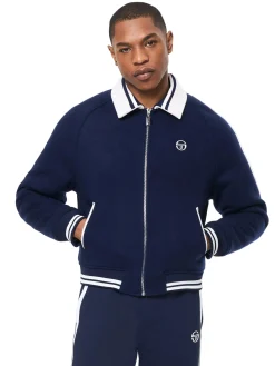 Marco Varsity Jacket- Maritime Blue