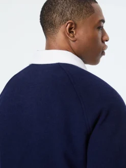 Marco Varsity Jacket- Maritime Blue