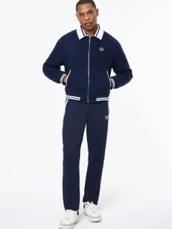 Marco Varsity Jacket- Maritime Blue