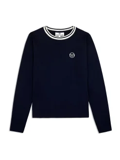 Marina Crew Neck- Maritime Blue