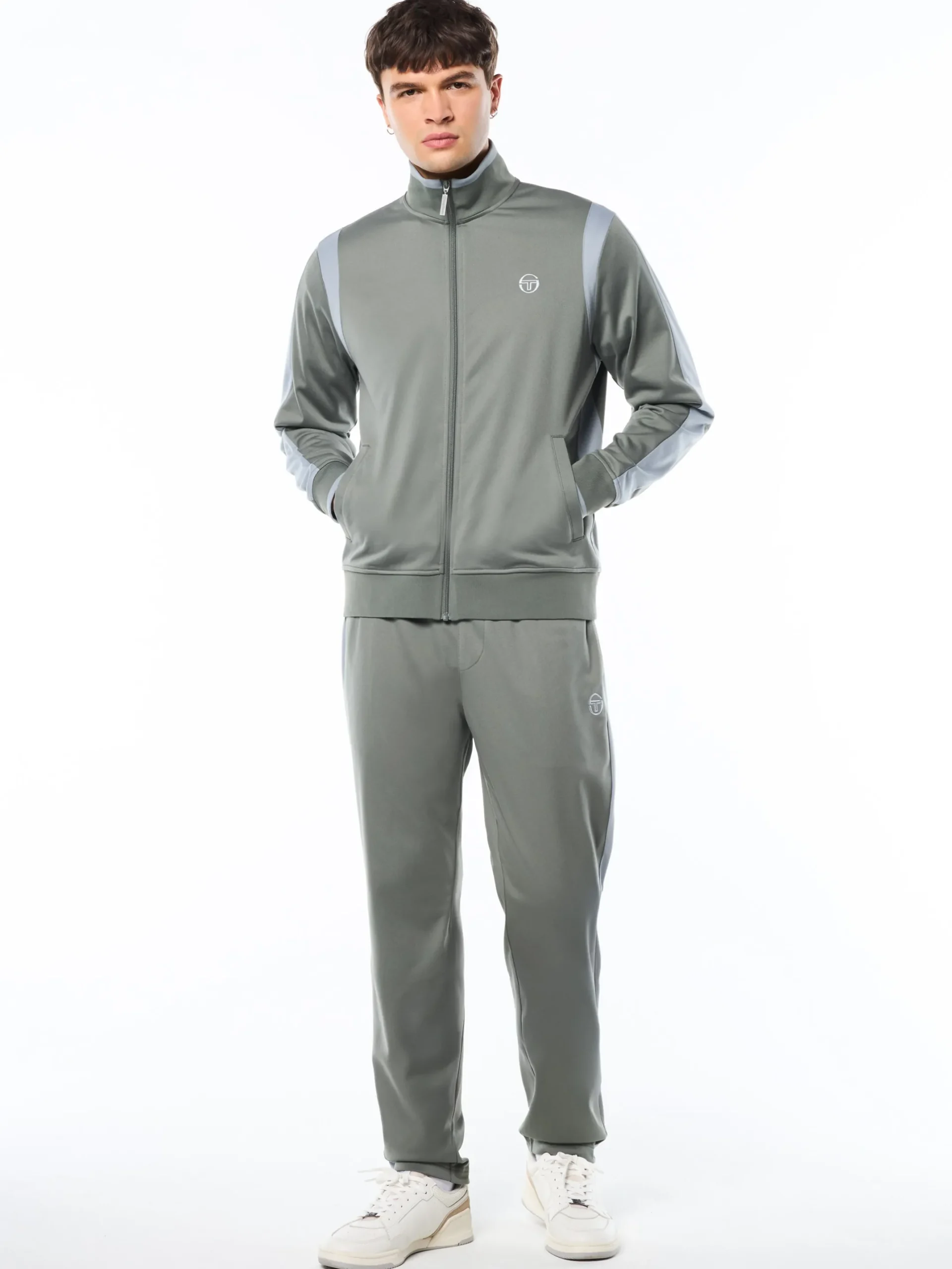 Massimo Track Jacket-Agave Green