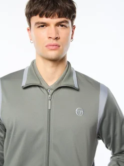 Massimo Track Jacket-Agave Green