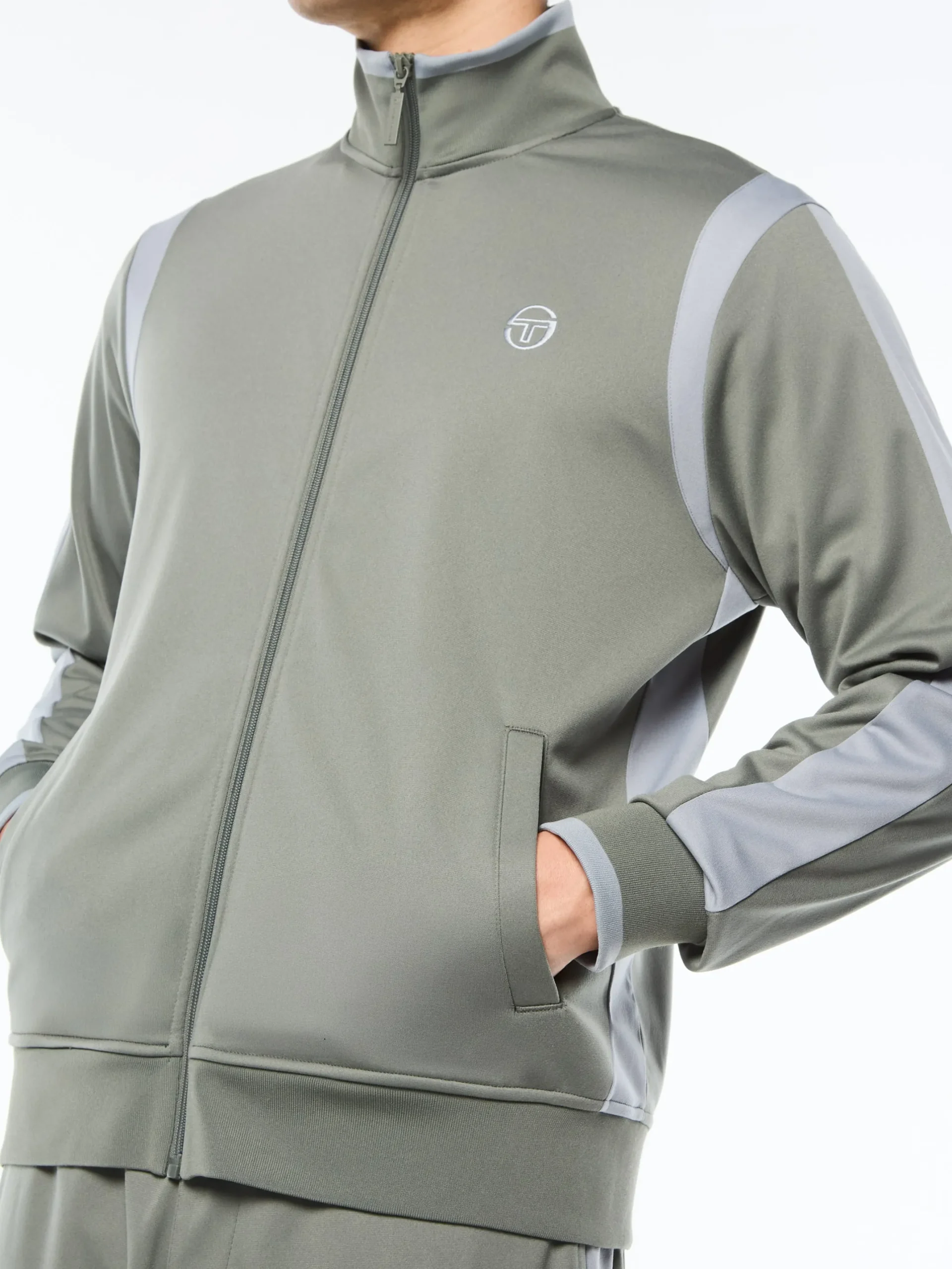 Massimo Track Jacket-Agave Green