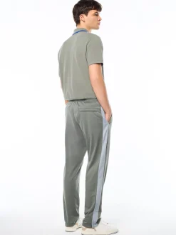 Massimo Track Pant-Agave Green
