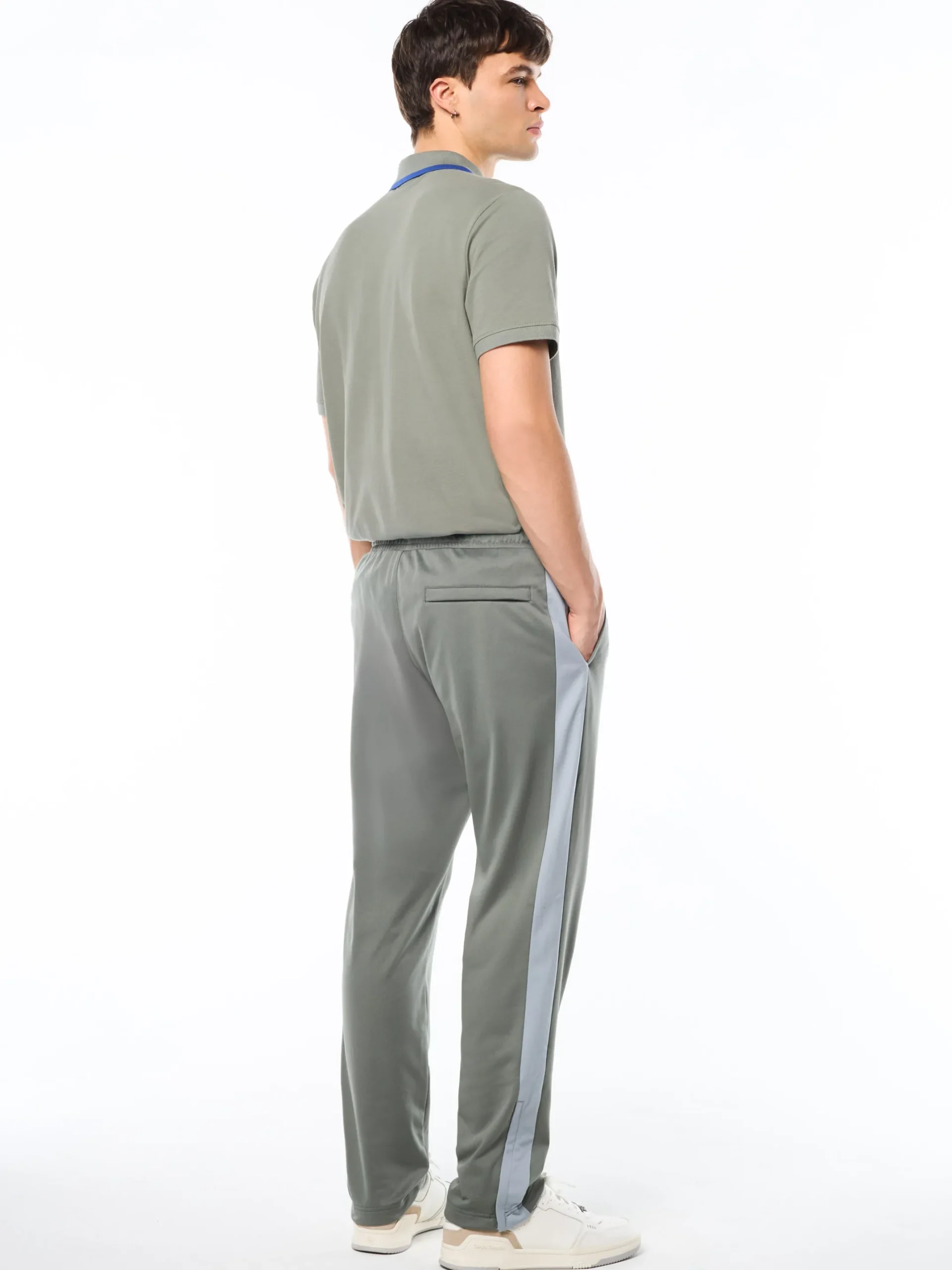 Massimo Track Pant-Agave Green