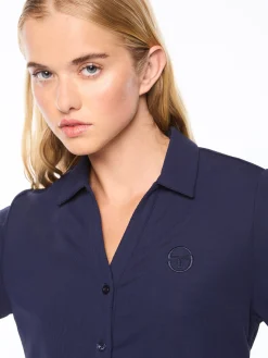 Mattea Cabana Shirt-Maritime Blue