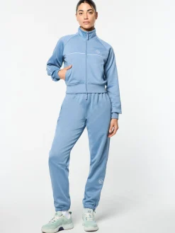Miss Lioni Track Jacket- Faded Denim