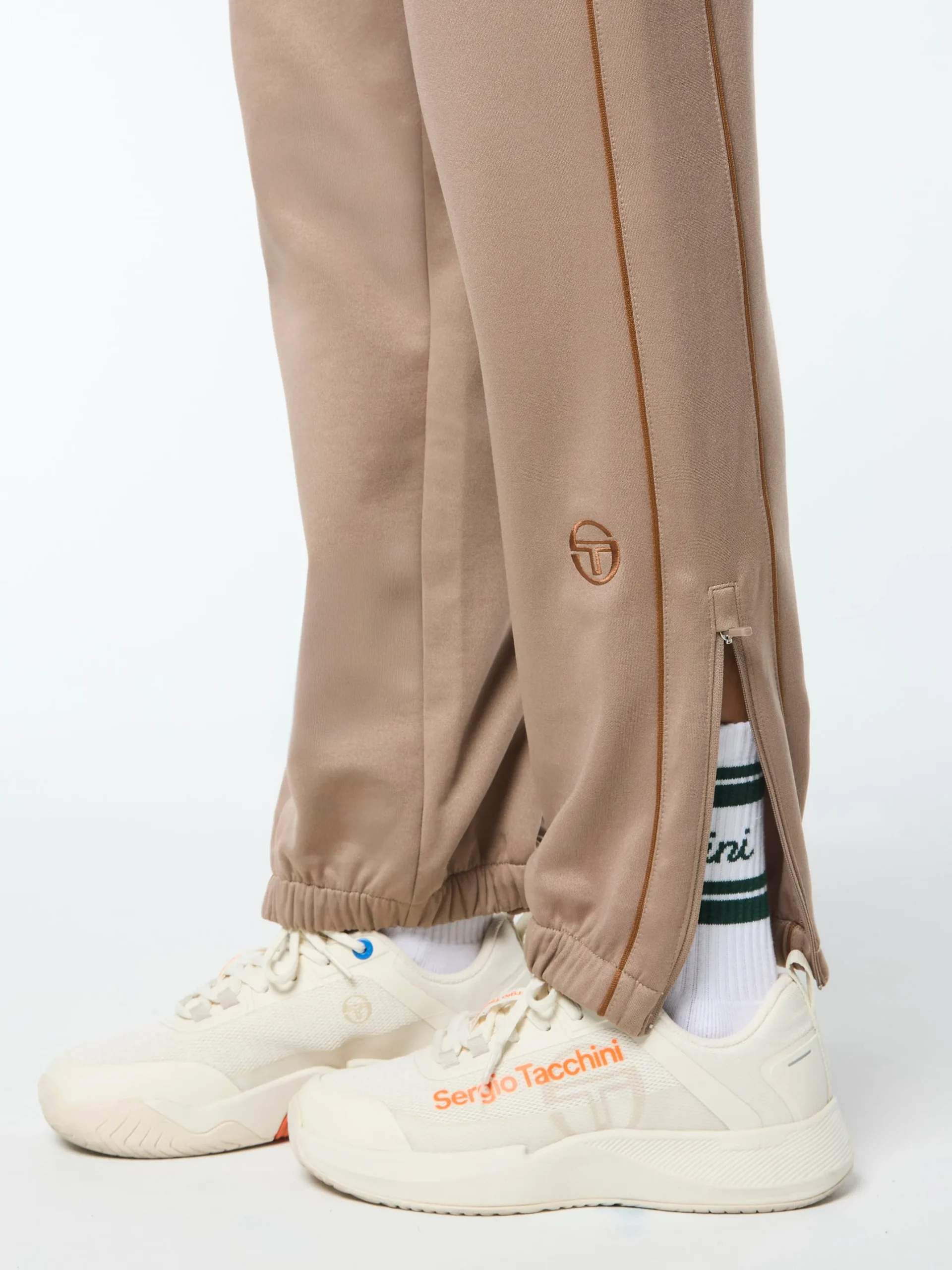Miss Lioni Track Pant- Taupe Grey