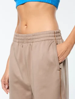 Miss Lioni Track Pant- Taupe Grey
