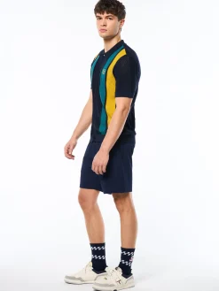 Montell Knit Polo-Maritime Blue