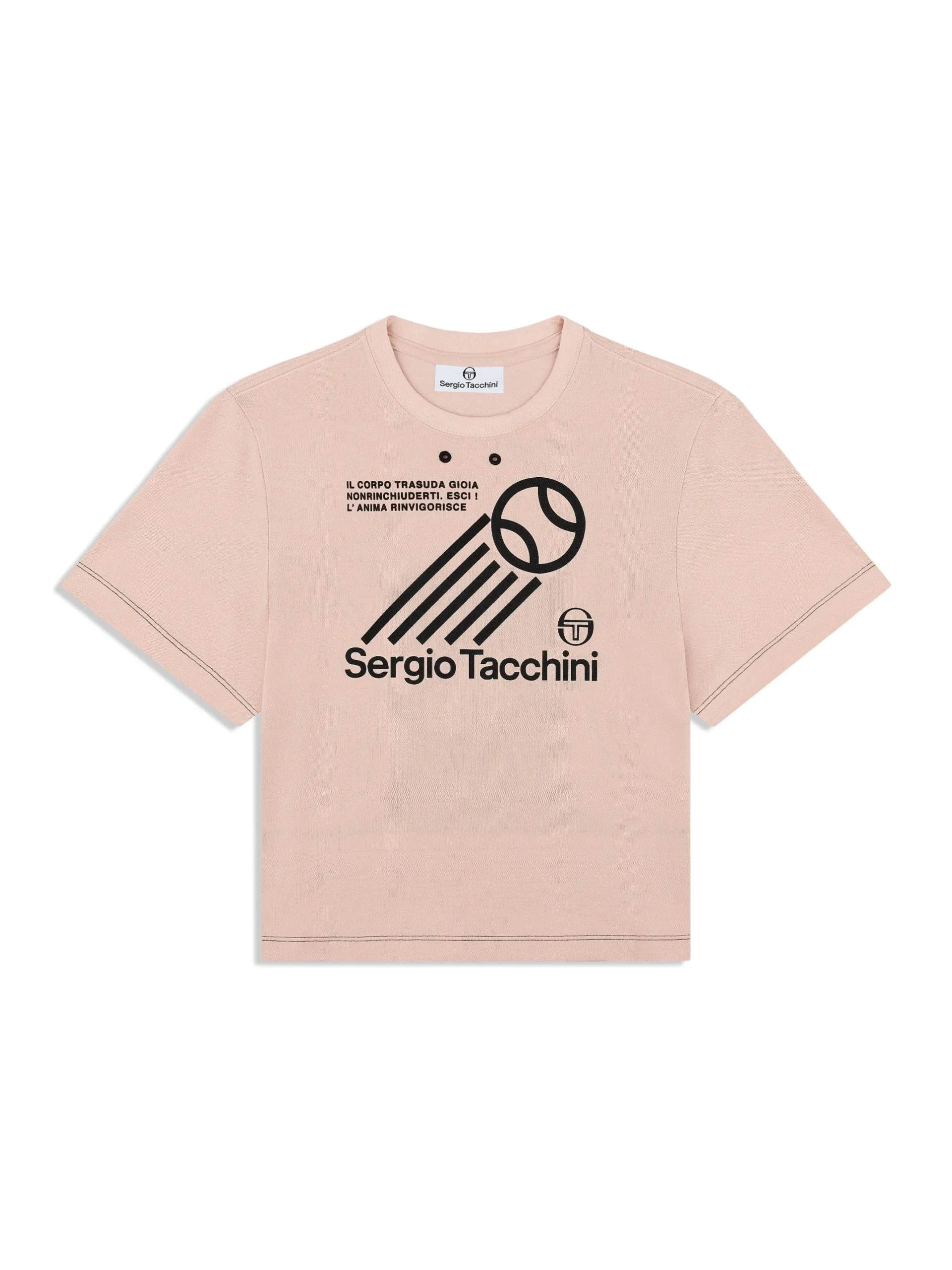 Nera Boxy Tee- Evening Sand