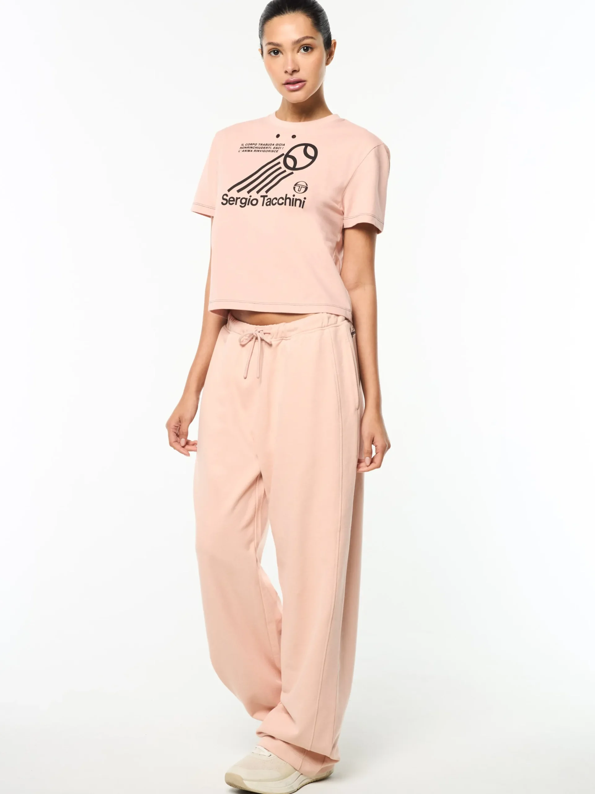 Nera Boxy Tee- Evening Sand