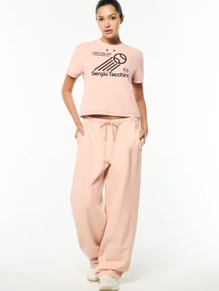 Nera Boxy Tee- Evening Sand