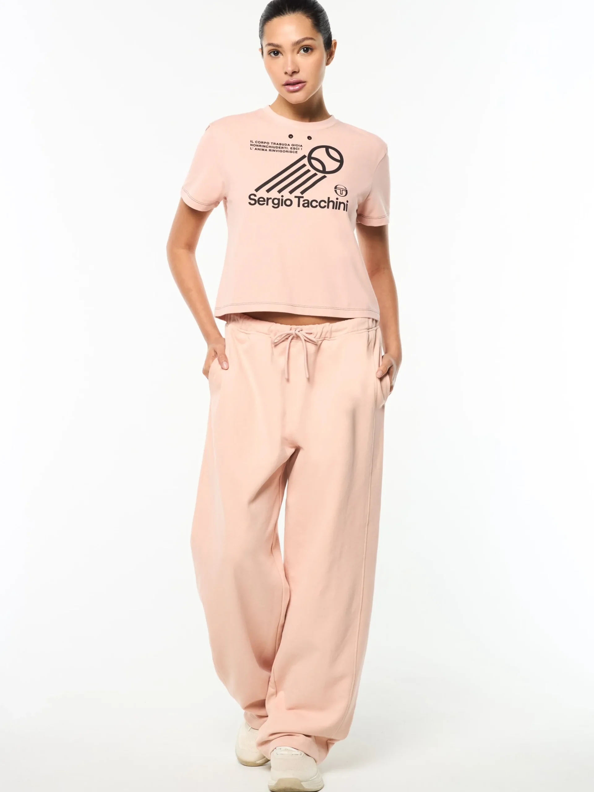 Nera Boxy Tee- Evening Sand