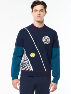Nota Crewneck- Maritime Blue