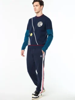 Nota Crewneck- Maritime Blue