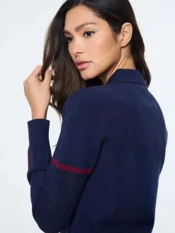 Nota Knit Jacket- Maritime Blue