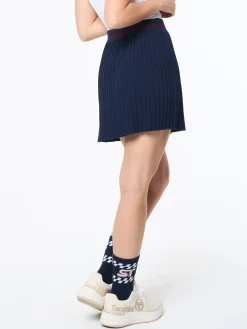 Nota Knit Skirt- Maritime Blue