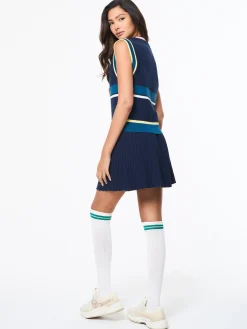 Nota Knit Vest- Maritime Blue