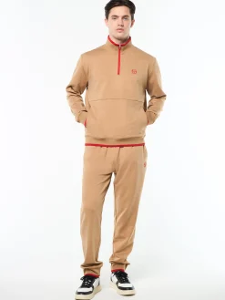 Nuvola Quarter Zip- Bronze Brown