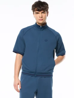 Pannello Short Sleeve Track Jacket-Key Largo