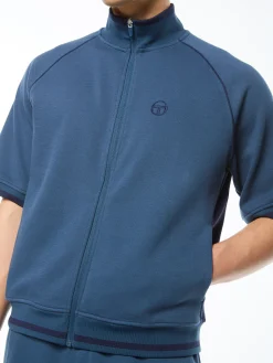 Pannello Short Sleeve Track Jacket-Key Largo