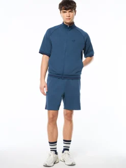 Pannello Short Sleeve Track Jacket-Key Largo