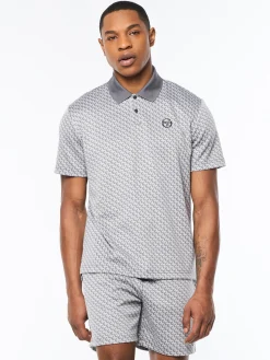 Paolo Knit Polo- Quiet Shade