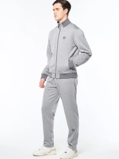 Paolo Knit Track Jacket- Quiet Shade