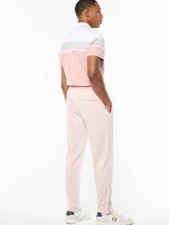 Paolo Knit Track Pant- Pale Mauve