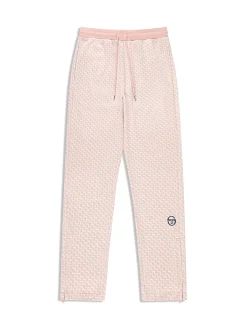 Paolo Knit Track Pant- Pale Mauve