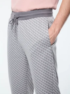 Paolo Knit Track Pant- Quiet Shade