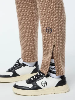 Paolo Knit Track Pant- Taupe Grey