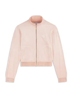 Piera Velour Track Jacket- Evening Sand