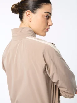 Pippa Track Jacket- Taupe Grey